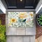 Stupell Industries Yellow Flower Garden Printed Outdoor Door Mat, design by Kim Allen, 18"x30"